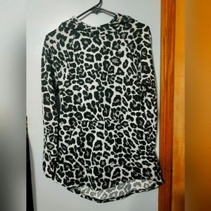 LuLaRoe leopard print hoodie